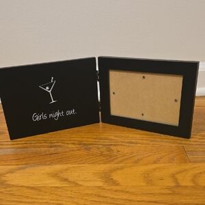 Black Double Photo Frame - Girls Night Out